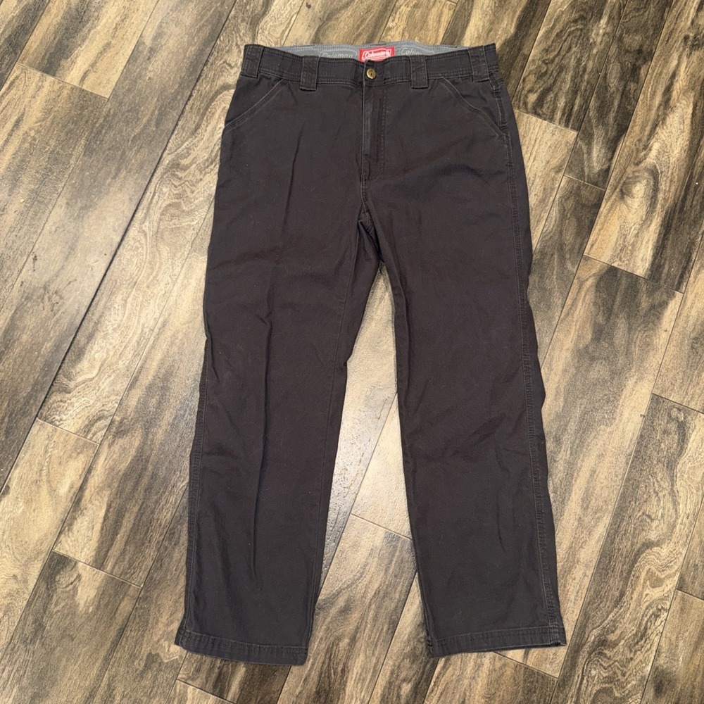 Coleman‎ Carpenter Utility Outdoor Hiking Pants Straight Men's Size 34/30 Black